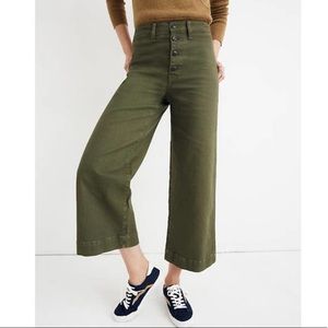 Madewell Emmett Crop Wide Leg Pant